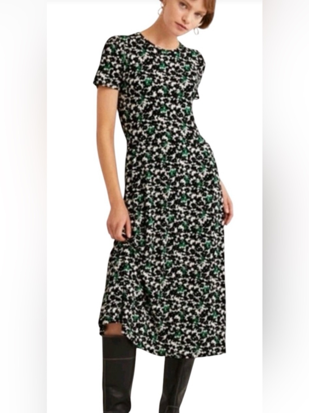 BODEN Lucinda Jersey Midi Dress US 8 R